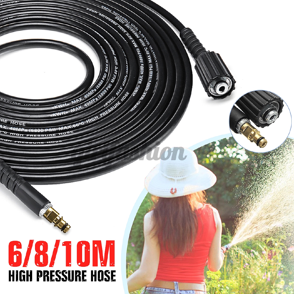 Dây vòi phun nước áp lực cao 6m & 10m chuyên dụng cho Karcher K2 K3 K4 K5
