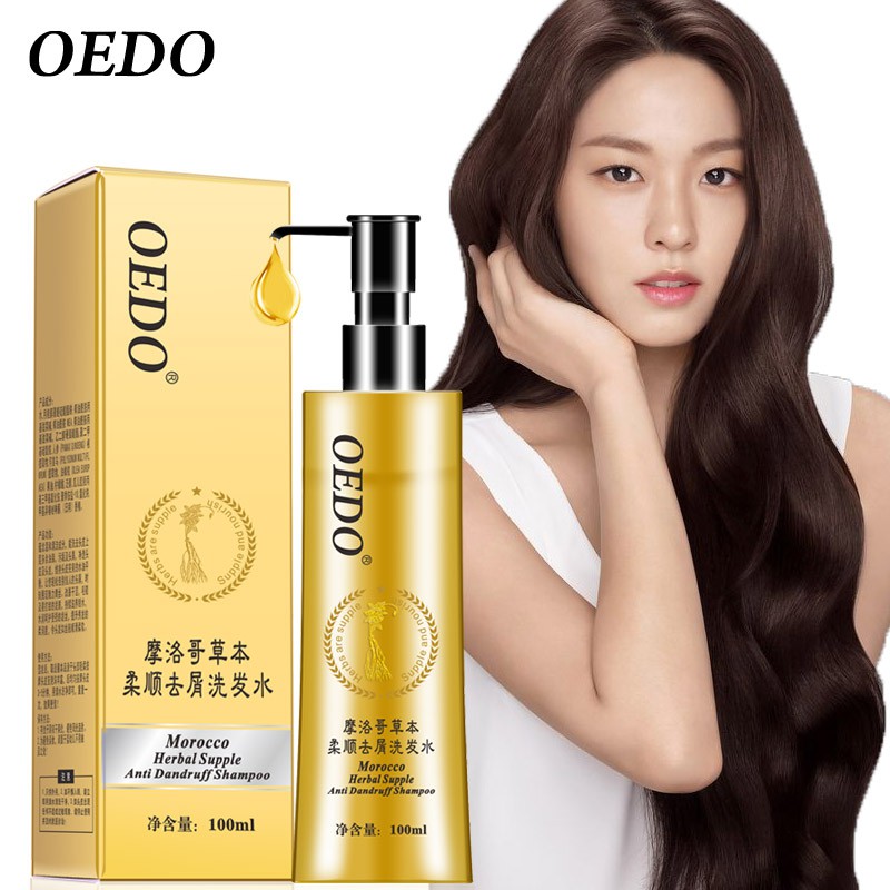 Dầu gội dược liệu chống gàu OEDO Ngát hương hoa phù hợp với da đầu dầu giảm rụng tóc giúp mọc tóc suông mượt 100ml