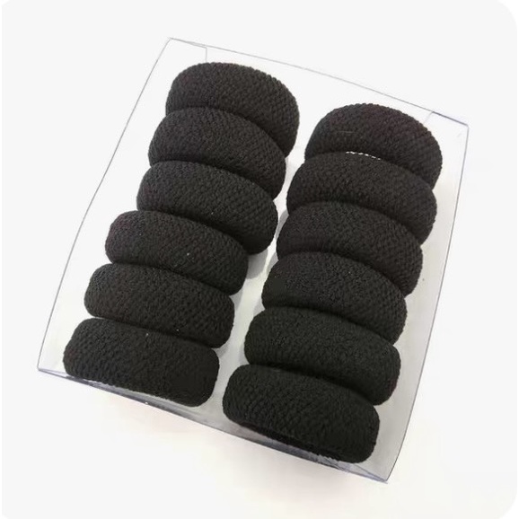 Hộp 10 Dây Cột Tóc Bản To Phong Cách Hàn, Hàng Đẹp