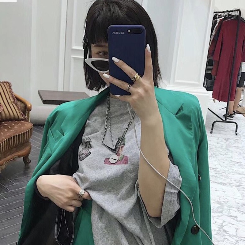 Dây chuyền phối mặt phong cách hiphop thời trang