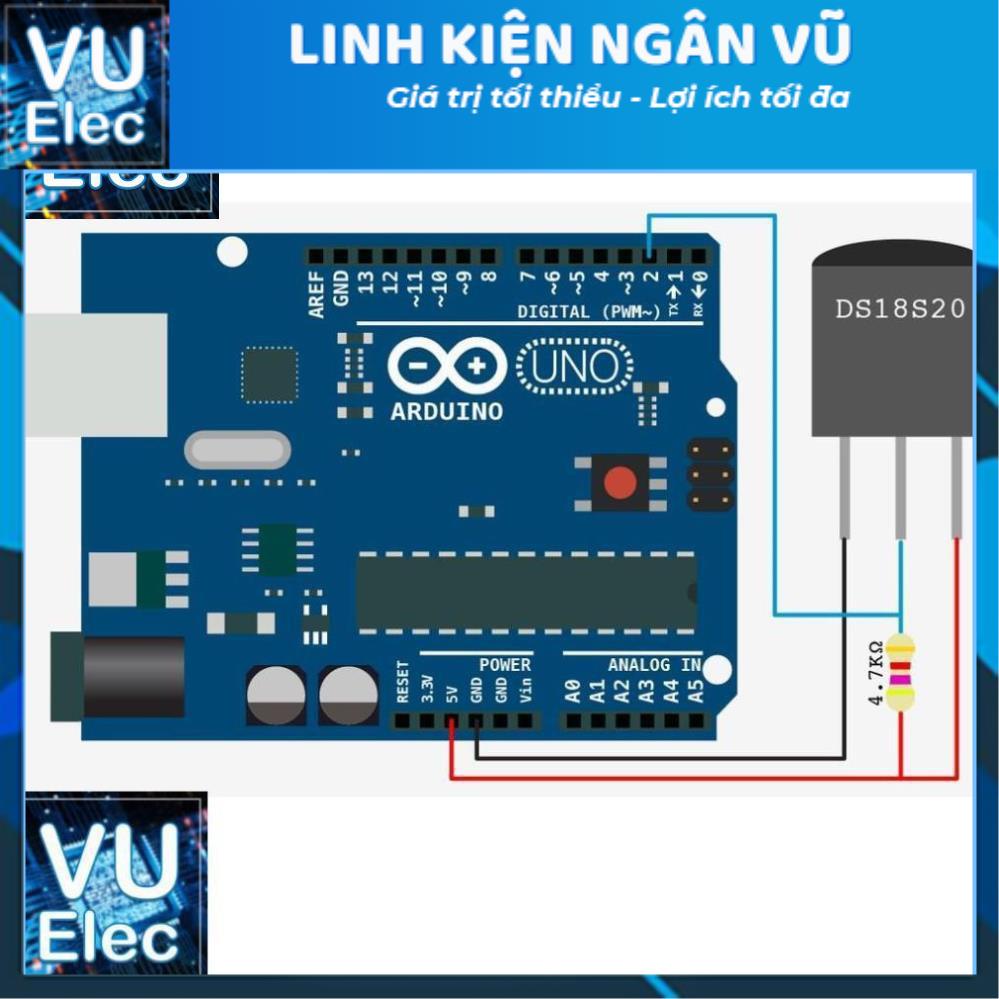 Cảm biến nhiệt độ DS18B20