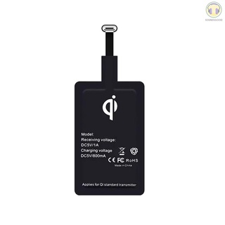 Bộ sạc không dây qi đầu nhận type-c