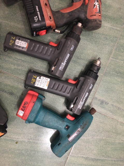 Tns. Máy pin nội địa nhật. Hàng chưa tét chưa vệ sinh. Bán cho thợ