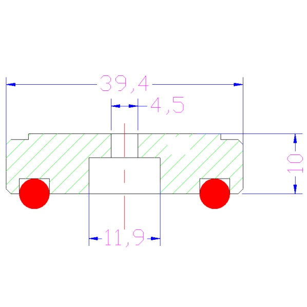 Chân chống rung cho Ampli, CD player, DAC...bằng nhôm nguyên khối