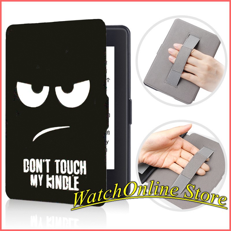 Ốp lưng / Bao da Kindle Paperwhite 1/2/3 có đai xỏ ngón | BigBuy360 - bigbuy360.vn