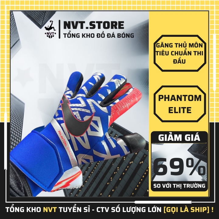 Bao tay bắt bóng trẻ em Nike Phantom, găng tay thủ môn trẻ em CAO CẤP, DÍNH BÓNG siêu tốt - NVT.store.vn