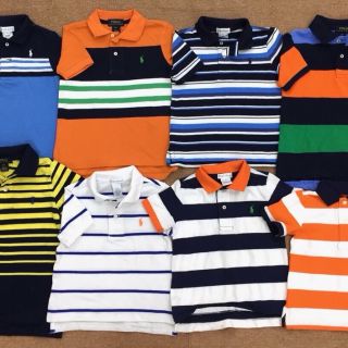 Áo Polo cổ trụ bé trai