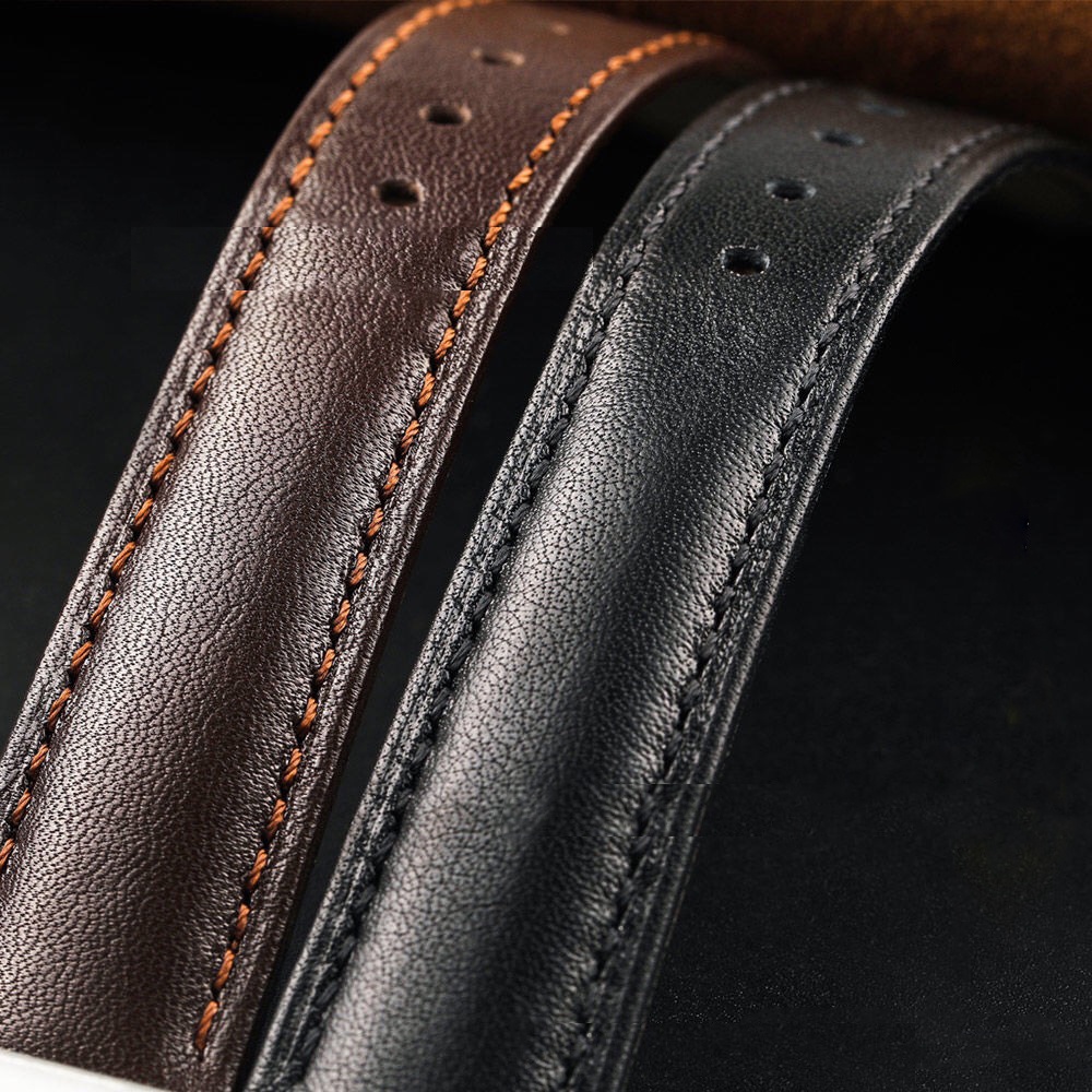 [HÀNG NHẬP] Dây Da Đồng Hồ Da Bò Italy AmaPeter Mềm mại chống thấm nước BO-36 nhiều size 12 14 16 18 20 22 24mm