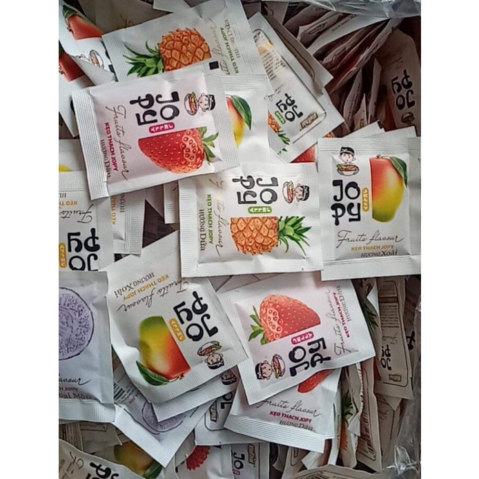 1 KG Kẹo Thạch Zai Zai - JOJO -  An Toàn Cho Trẻ Em - Rau Câu Zai Mix Vị Trái Cây - Hàng Chính Hãng