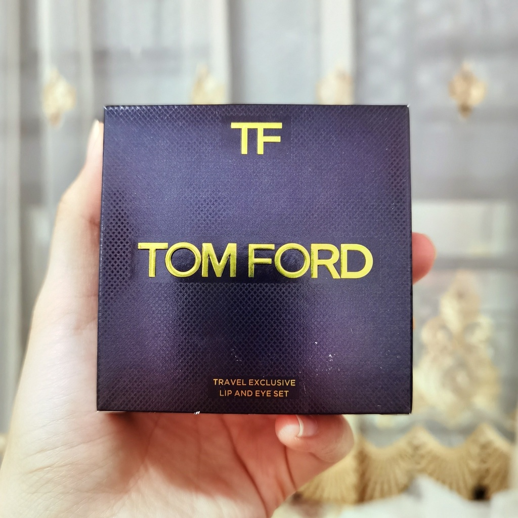 Set 3 thỏi son Tom Ford phiên bản giới hạn 16 15 80 vỏ màu đen độc đáo