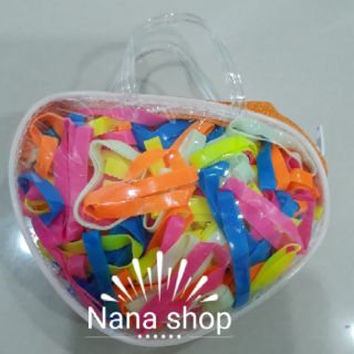 Dây thun cột tóc cho mẹ và bé (ảnh thật)