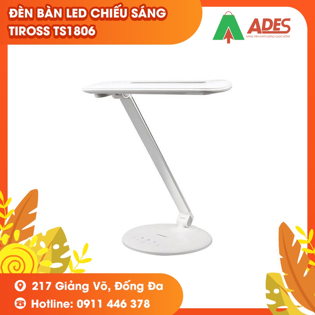 Đèn Bàn LED Chiếu Sáng Tiết Kiệm Điện Năng Tiross TS1806