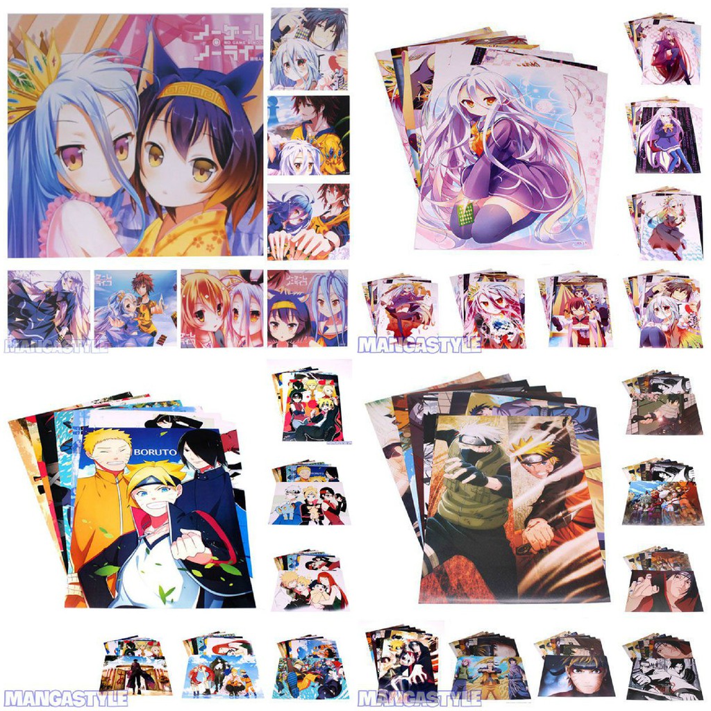 Hàng Có Sẵn - Poster In Hình Manga & Anime