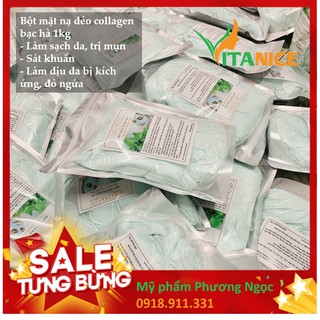 Mặt nạ thạch bạc hà (bịch 1kg)