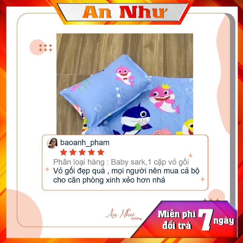 Vỏ gối nằm 45x65 vỏ gối, bao gối cotton poly cute An Như Bedding