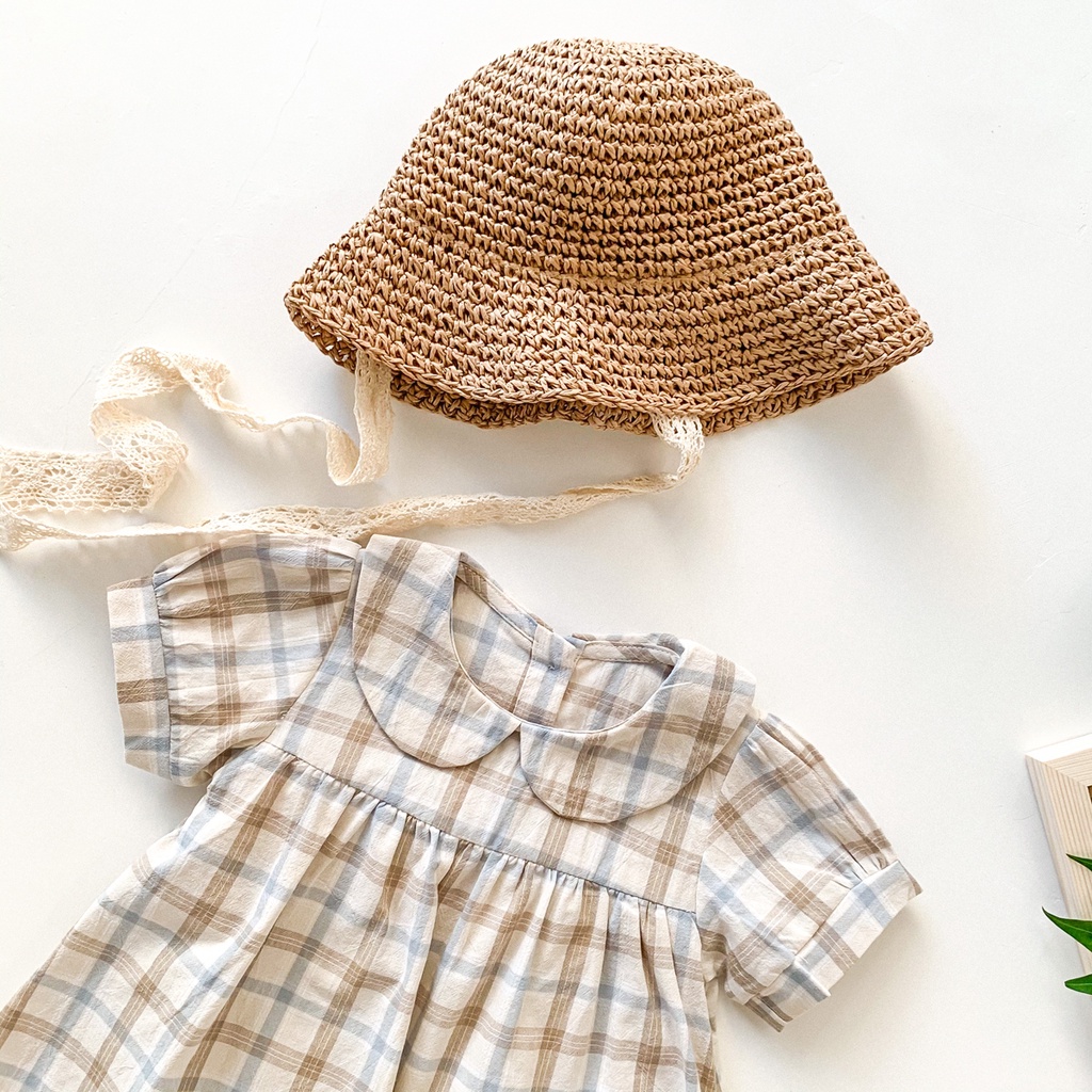 Đồ Liền Thân Ngắn Tay Cho Bé Gái Sơ Sinh