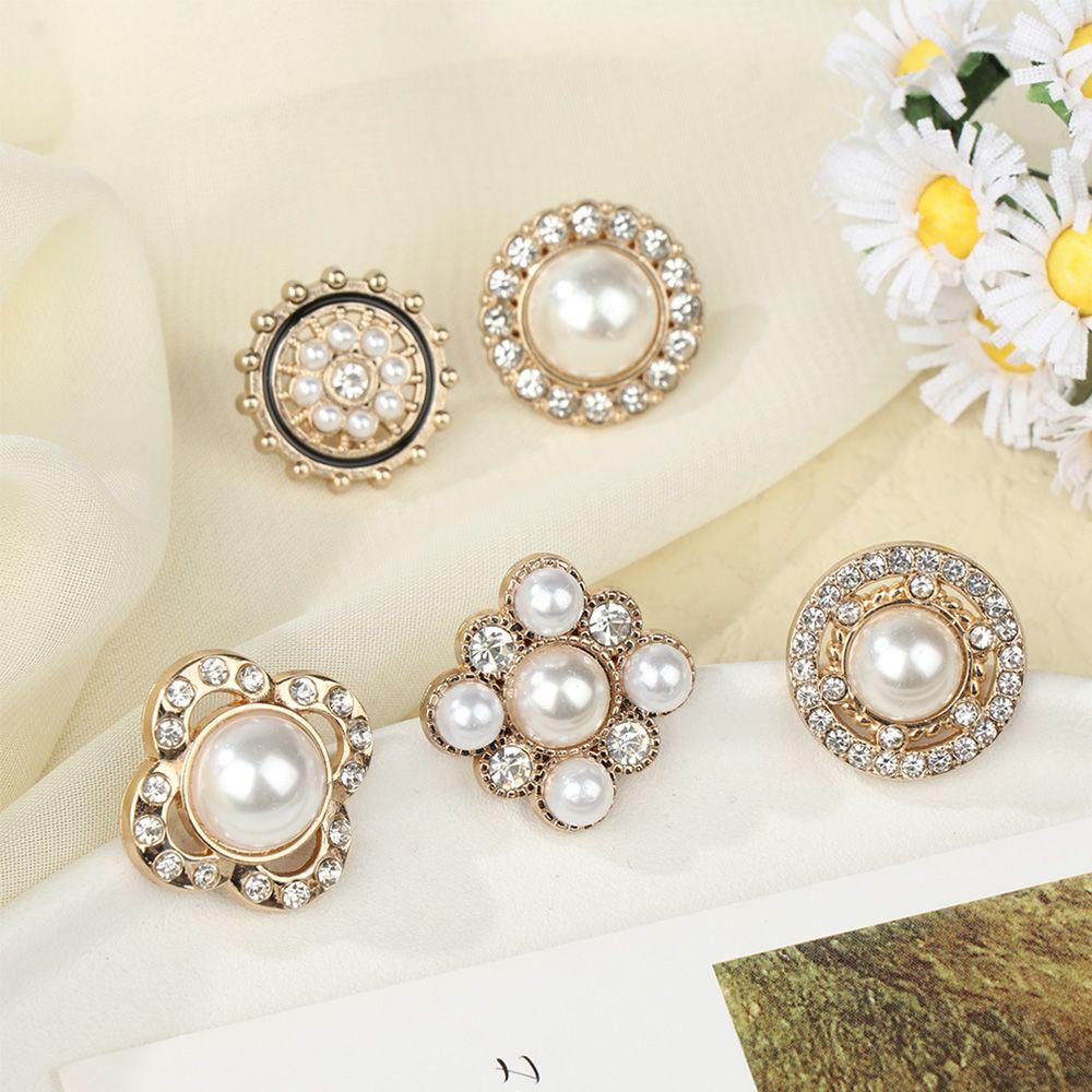 Set 10 Nút Áo Len 21mm Không Đường May