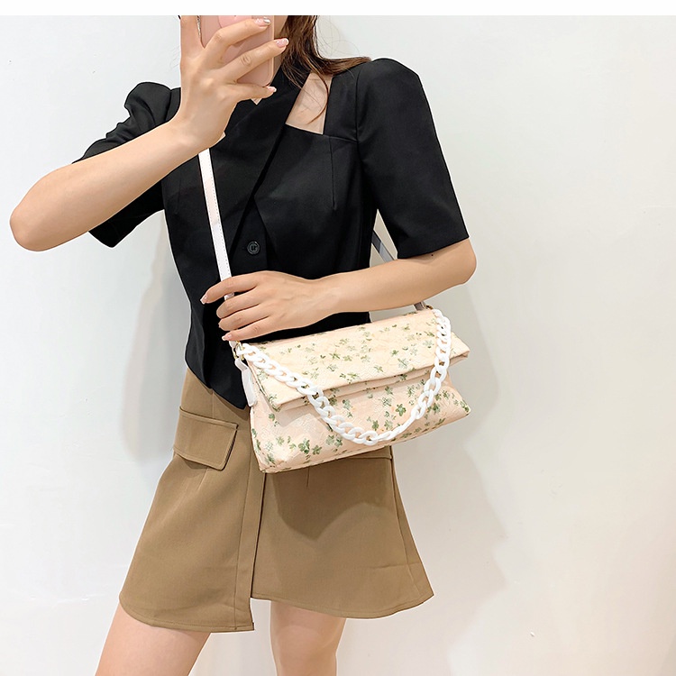 Túi Đeo Vai/Xách Tay In Hoa Thời Trang Cho Nữ