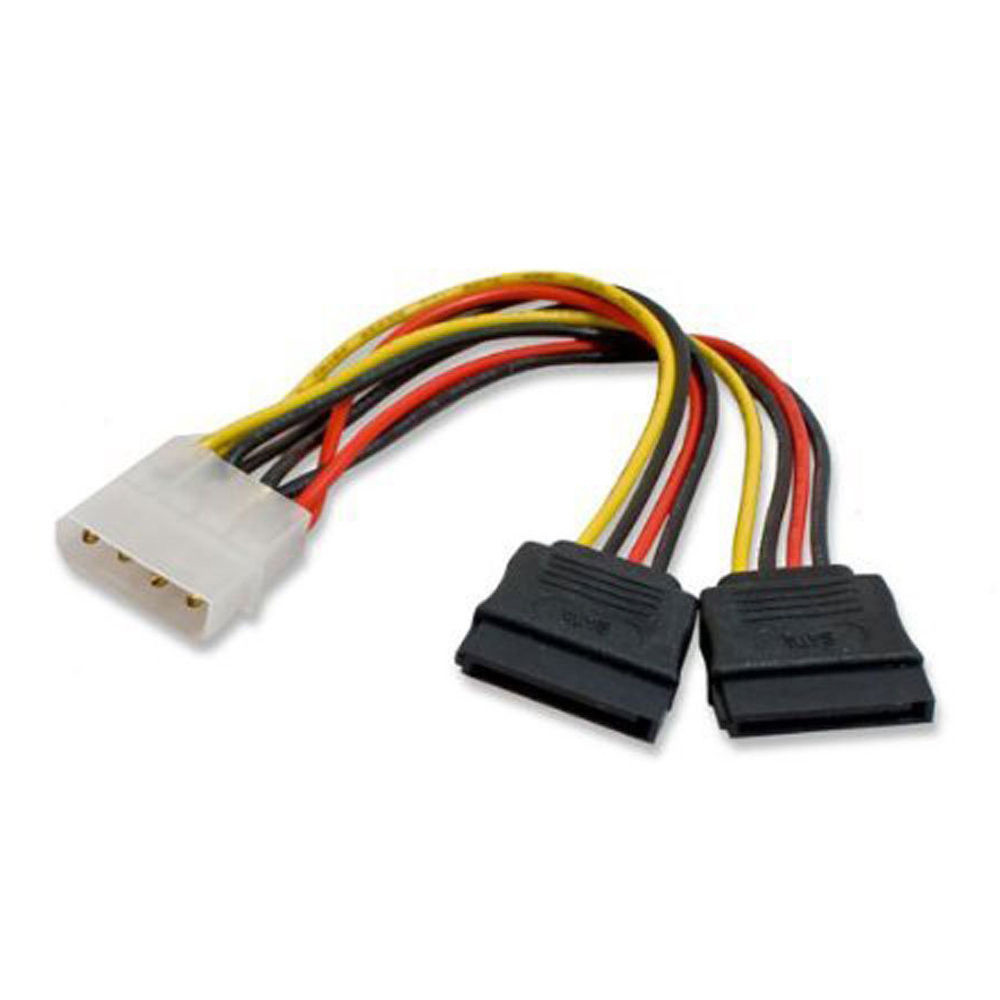 Cáp Chuyển Đổi Ổ Cứng 4 Pin Ide Molex Sang 2 Serial Ata Sata Y