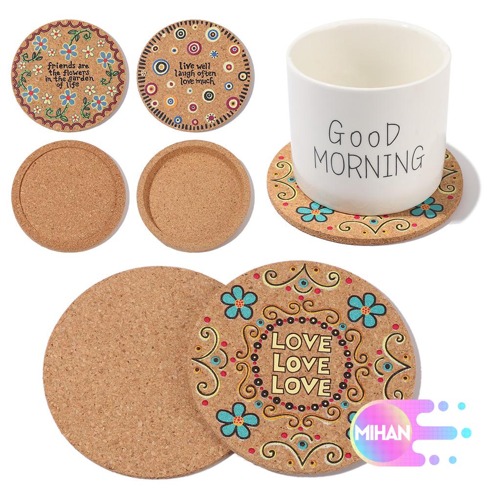 Giá đỡ cốc bằng gỗ chịu nhiệt chống trượt MIHAN1