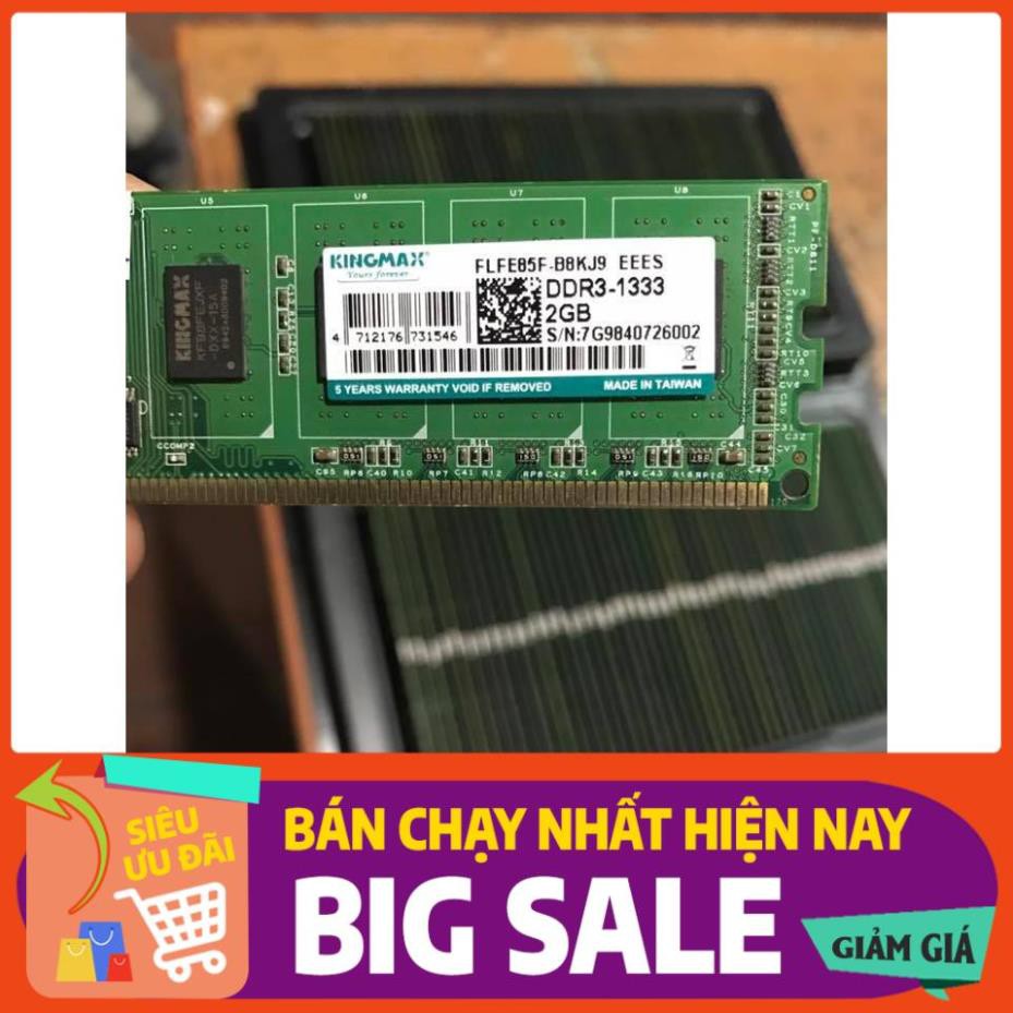 Bộ nhớ trong Ram KingMax DDR3 2Gb Bus 1333