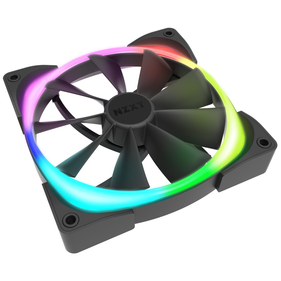 Quạt Tản Nhiệt Fancase NZXT AER RGB 2 120mm | 140mm - Chính hãng BH 24 tháng, digital LED Rainbow