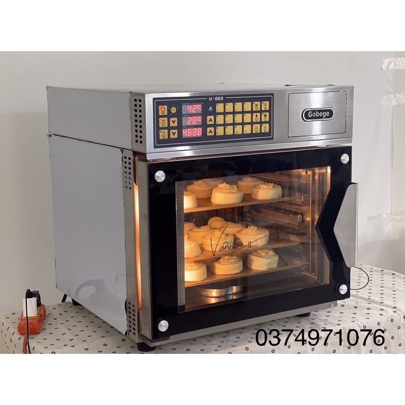 LÒ NƯỚNG KIÊM HẤP BÁNH BAO UKOEO T60S 5 tầng