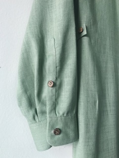 [Handmade] Đầm sơ mi linen