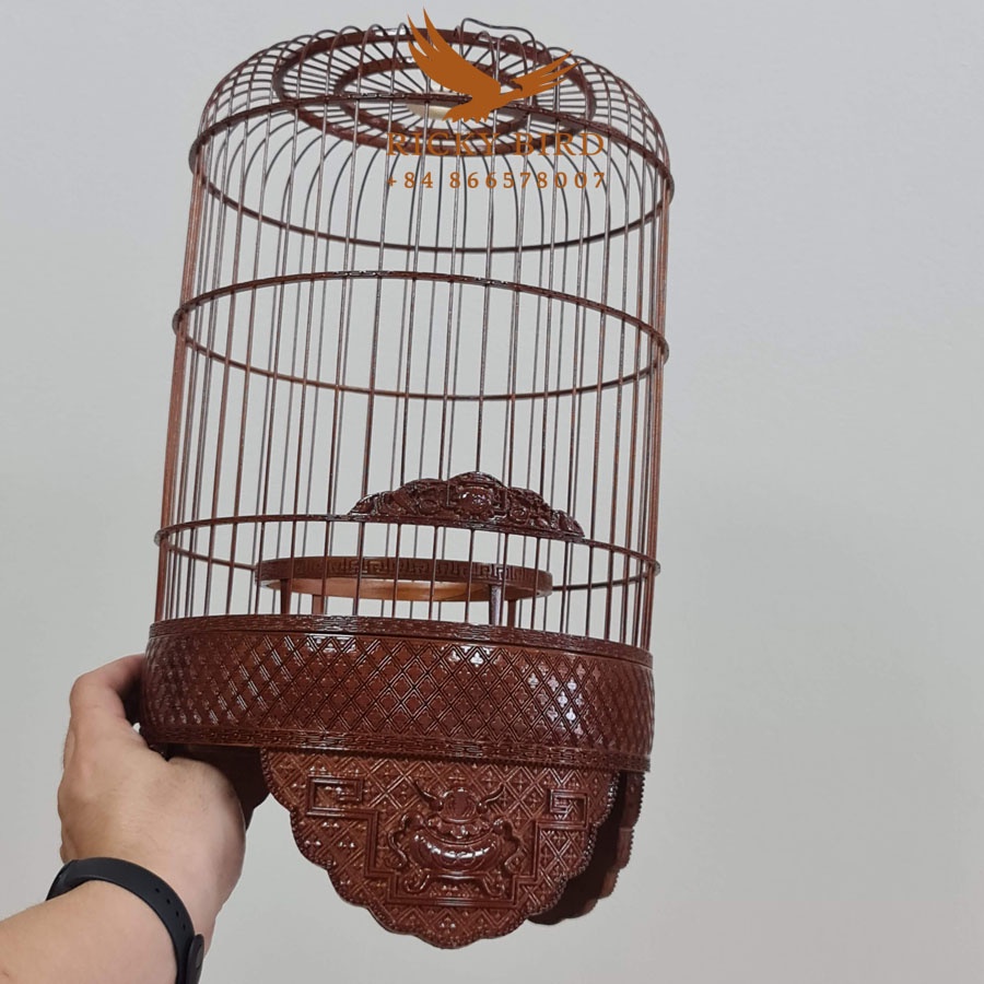 Lồng chim đã sơn - Puteh bird cage