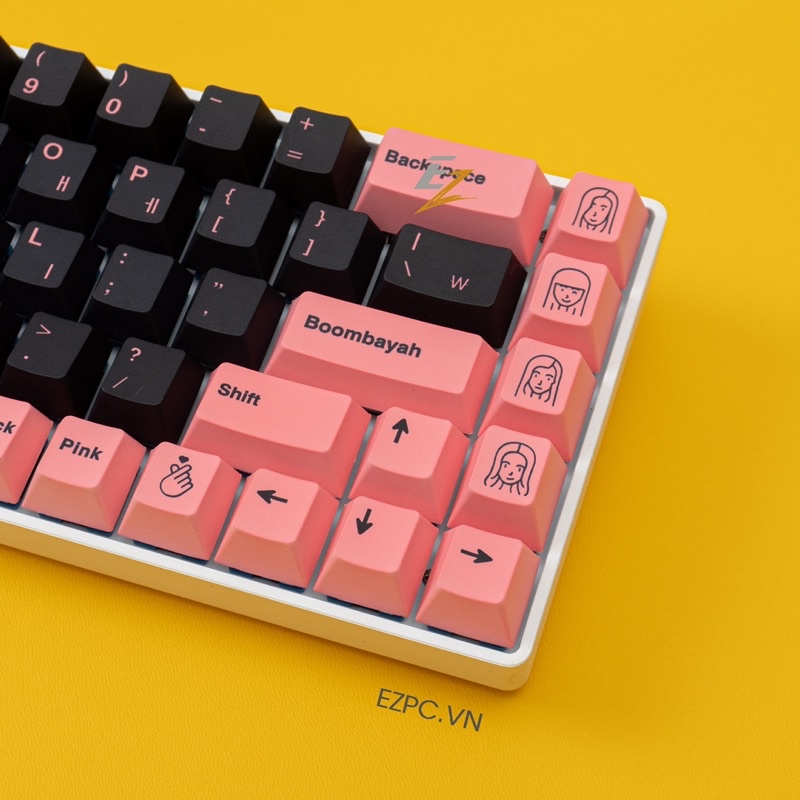 [Mã 33ELSALE hoàn 7% đơn 300K] SET KEYCAP GMK BLACKPINK 128 PHÍM CHO BÀN PHÍM CƠ