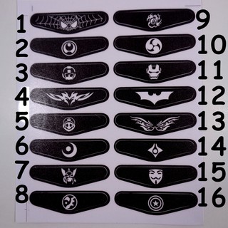 Sticker dán đèn led tay cầm ps4 và ps4 pro slim list số 4