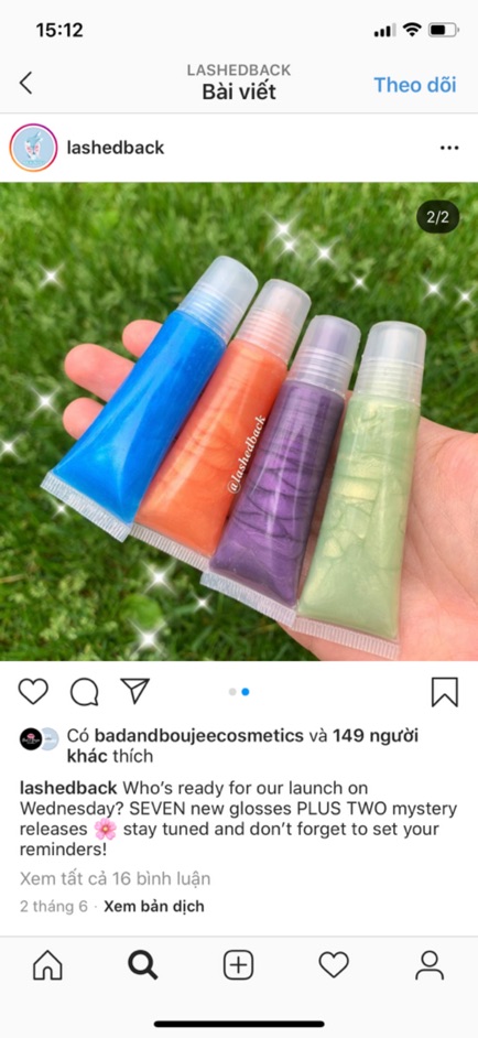 BỘ KIT SON BÓNG - SET BASE GLOSS nguyên liệu Mỹ phẩm handmade