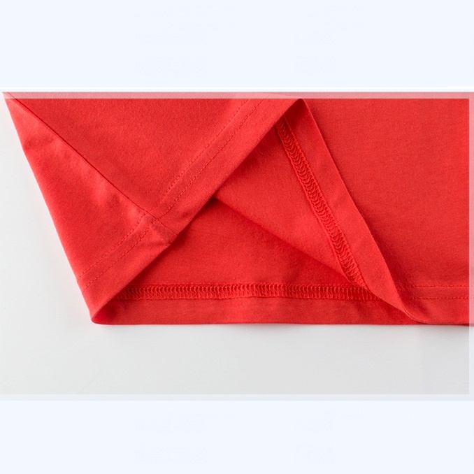 Áo thun trơn bé trai gái cộc tay mùa hè hàn quốc thời cho cho trẻ em 2 đến 8 tuổi SKIDS