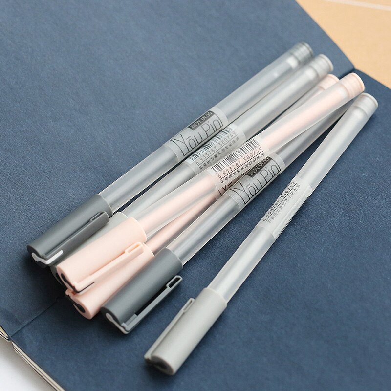 1 Bút Mực Gel 0.35mm Kiểu Dáng Đơn Giản Dễ Thương Cho Học Sinh/Văn Phòng