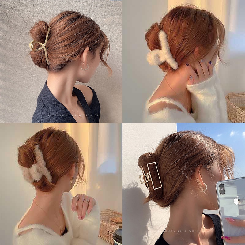 Kẹp Tóc Ngọc Trai Nhân Tạo Thời Trang Cho Nữ