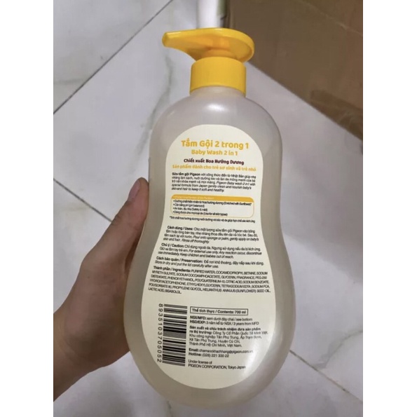 Sữa tắm gội toan thân cho bé 2IN1 PIGEON