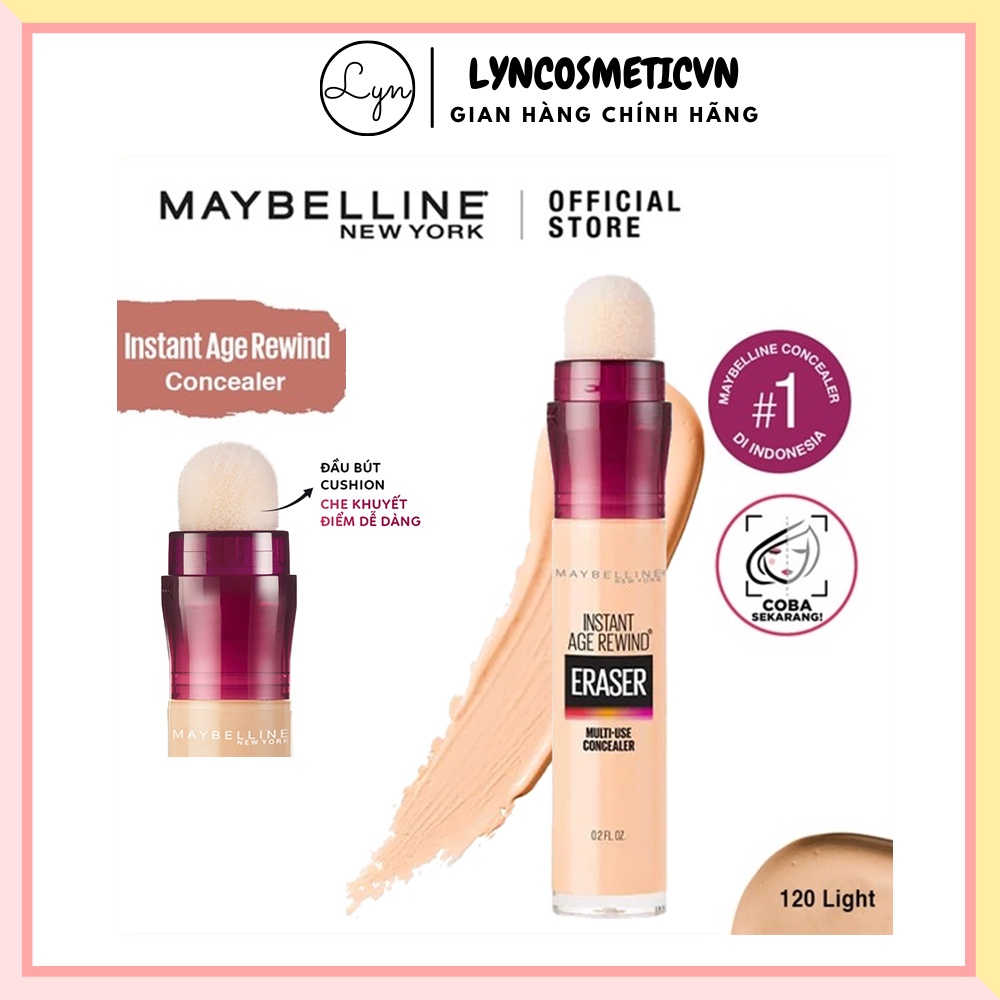 Che khuyết điểm MAYBELLINE INSTANT AGE REWIND ERASER DARK CIRCLES CONCEALER