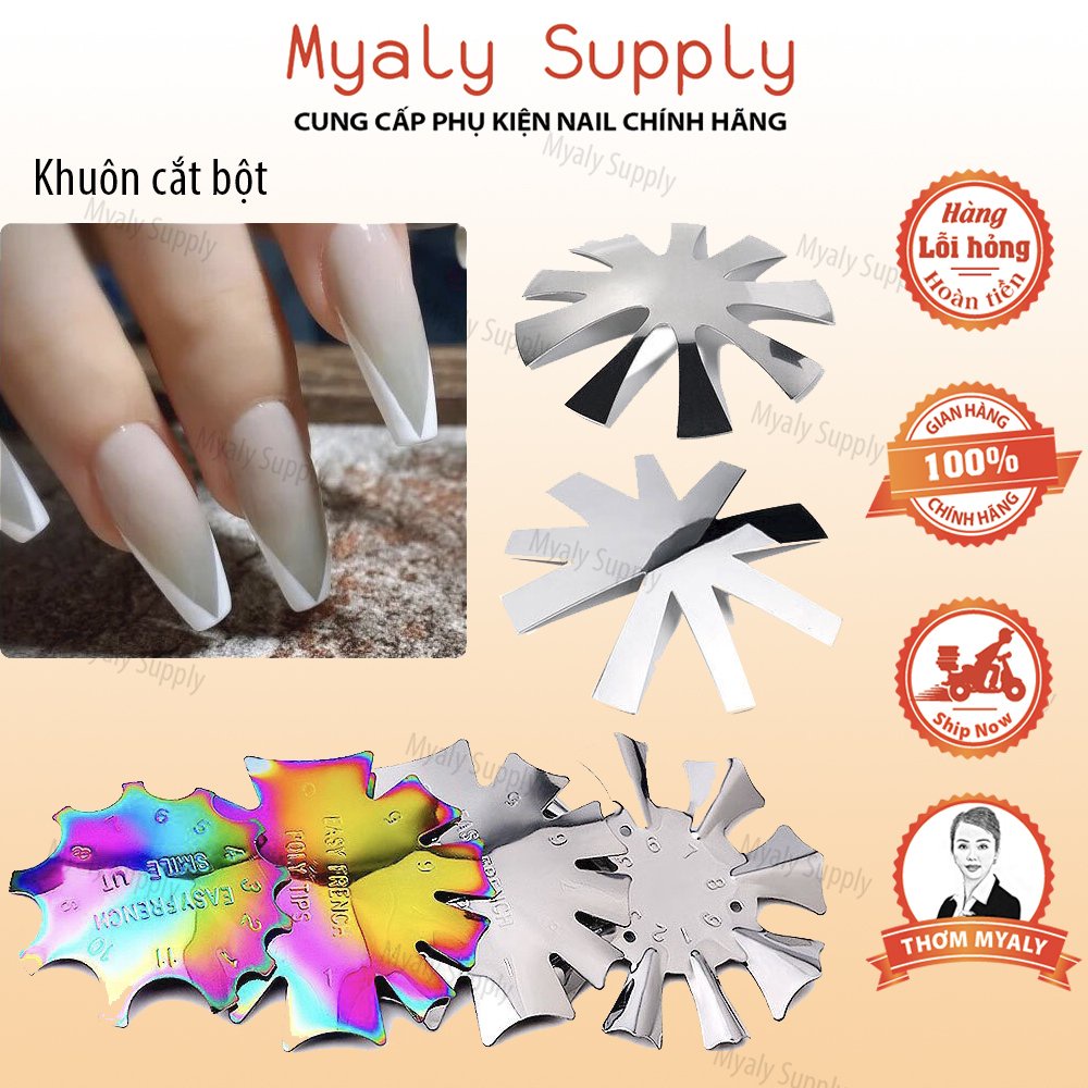 Khuôn Cắt Bột Khuôn Cắt Móng Bột V Shape V nhọn Oval,.