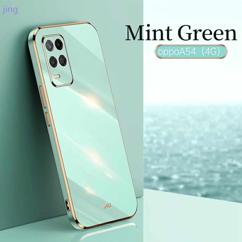Ốp lưng OPPO A15 F9 A12 A5S A3S A9 A5 2020 A54 A92 A52 A53 2020 F11 Reno 6 case Vỏ điện thoại mạ điện sang trọng thời trang chất lượng cao