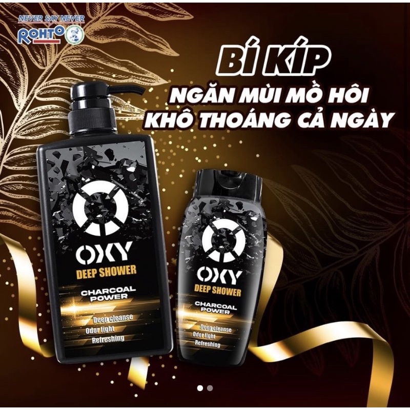 OXY Deep Shower 500ml - Sữa tắm tác động sâu