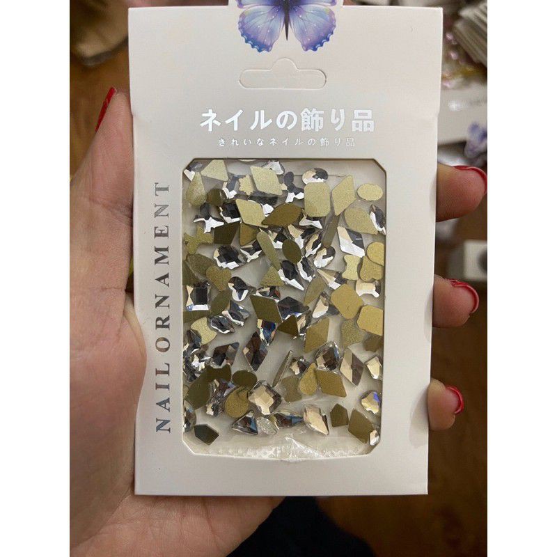 Set 100v đá khối chân bằng giả úc siêu sáng