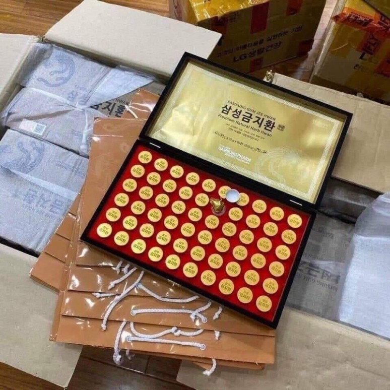 [HÀNG MỚI VỀ] An Cung Ngưu Hoàng Hàn Quốc, Hộp Gỗ 60 Viên | BigBuy360 - bigbuy360.vn