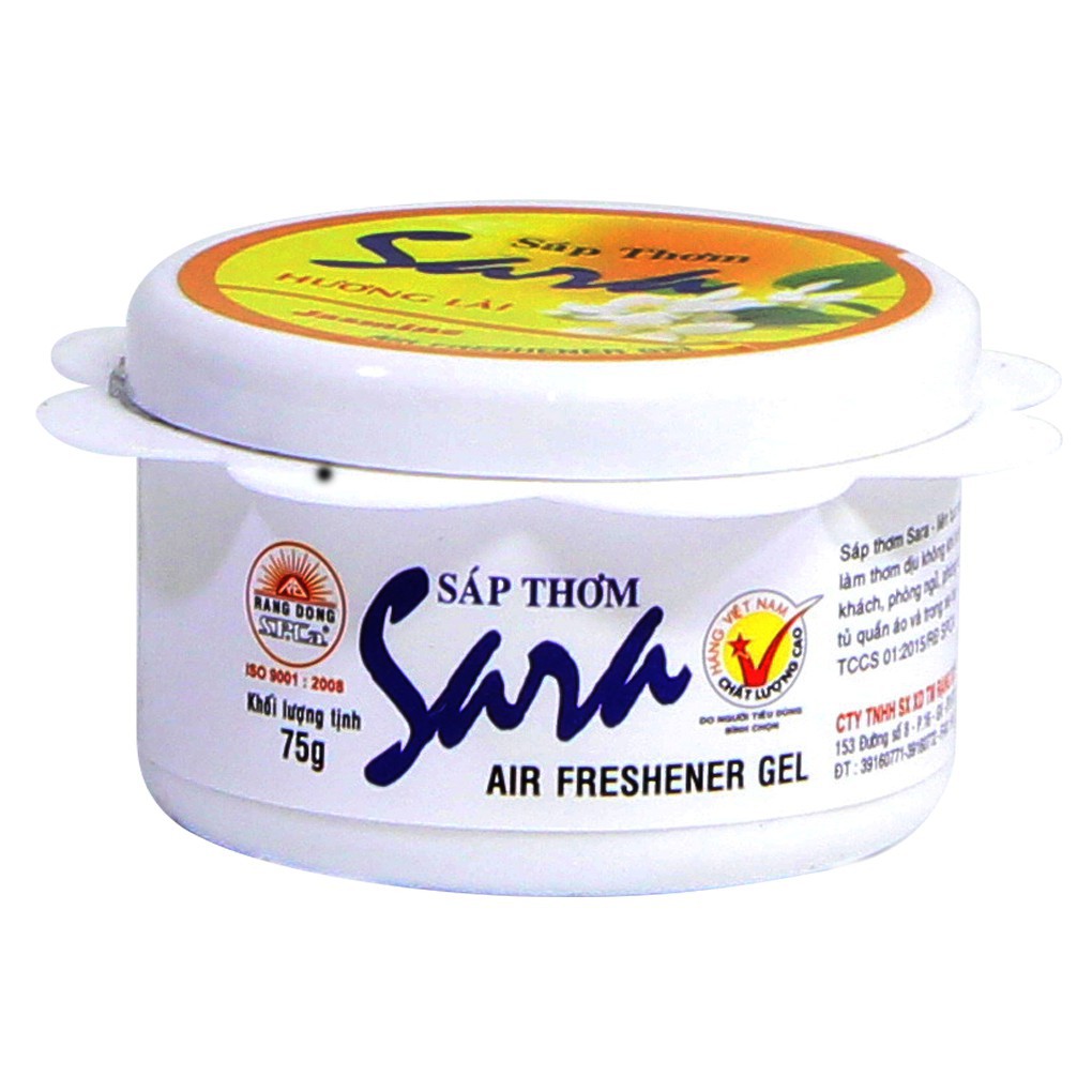 Sáp thơm Sara hương CHANH 75g
