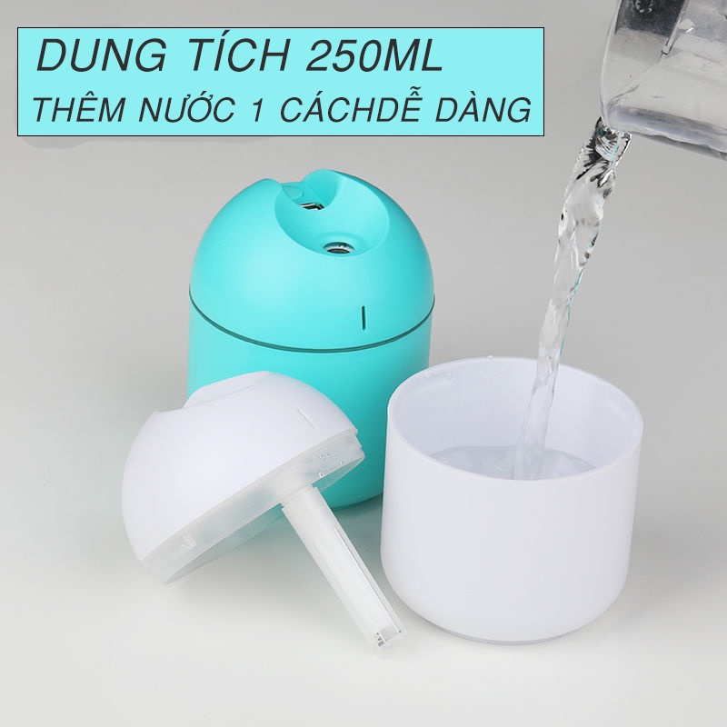 Máy xông tinh dầu mini dung tích 250ml