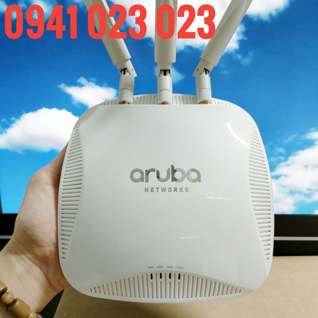 Bộ Phát Wifi Chuyên Dụng Aruba AP/IAP - 214 | Anten Rời | Roaming | Mesh | BH 12 tháng