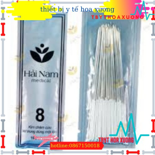 Kim châm cứu các số gói 100kim 3.4.5.6.7.8.9.10