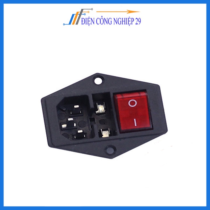Jack Cắm Âm Có Cầu Chì Công Tắc Nguồn