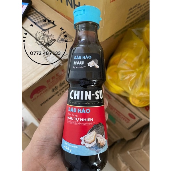 DẦU HÀO CHINSU HÀO TỰ NHIÊN CHAI 400GR