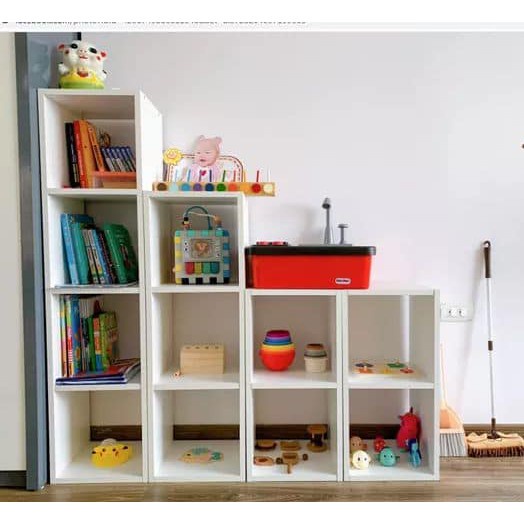 ♘ Kệ Đa Năng Gỗ Tổ Ong Nhiều Tầng Lắp Ghép Tiện Dụng Hương Anh Decor