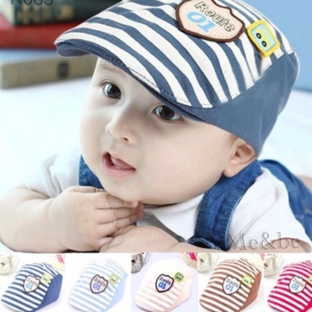 Mũ beret cho bé